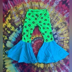 🌼Y2K Vintage Handmade 60s Style Hippie Bell Bottom Pants